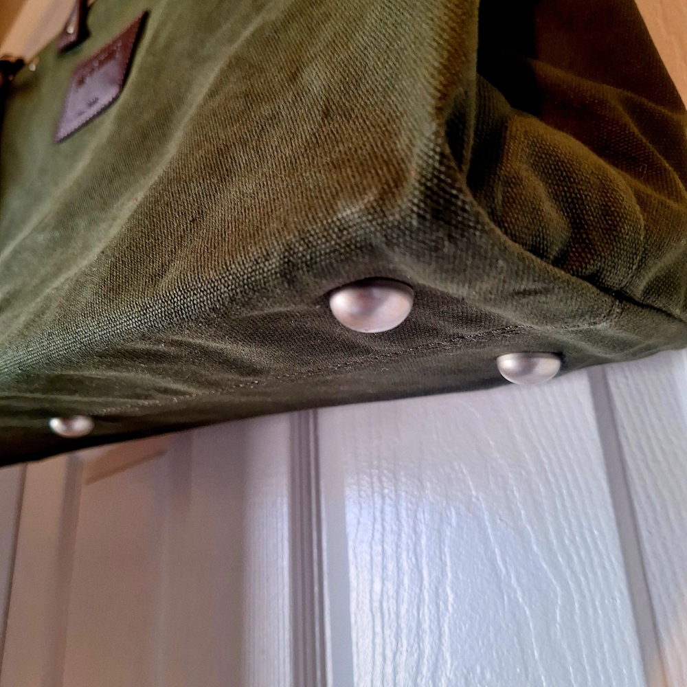 Large Canvas Weekender Bag - Picture 2 of 6